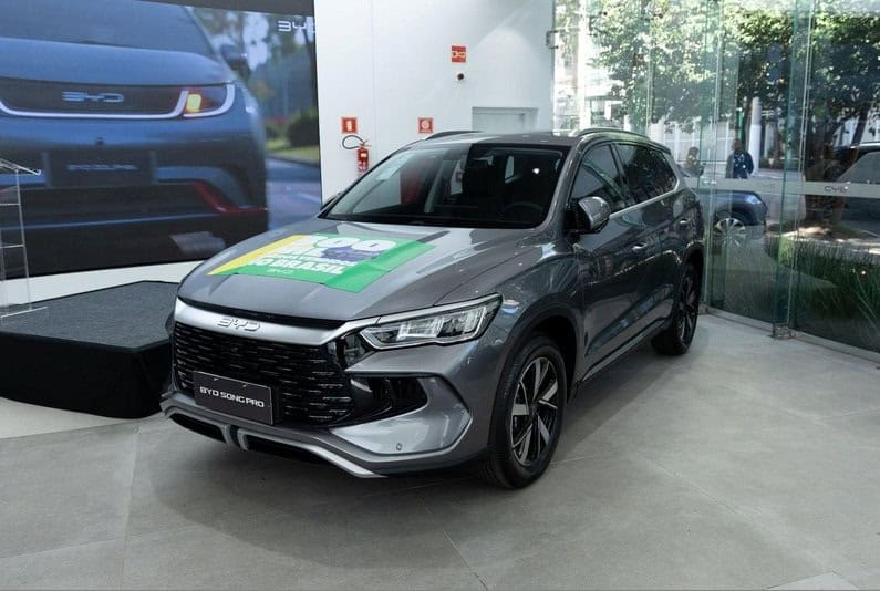 BYD alcança marca de 300 mil veículos vendidos no Brasil