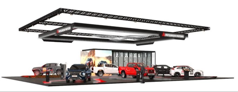 Mitsubishi Motors destaca carros de corrida e pilotos no Salão do Automóvel de São Paulo