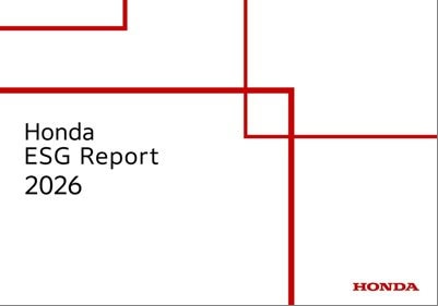 Honda Motor divulga o Relatório ESG Honda 2026