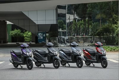 Honda Elite 125 2027: quatro novas cores e ainda mais praticidade