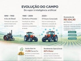 Como a evolução das máquinas transformou o campo brasileiro
