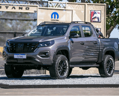 Nova Fiat Titano 2026 chega com linha completa de acessórios Mopar