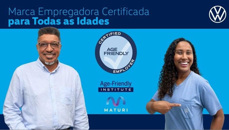 VW do Brasil recebe certificação internacional Age Friendly Employer