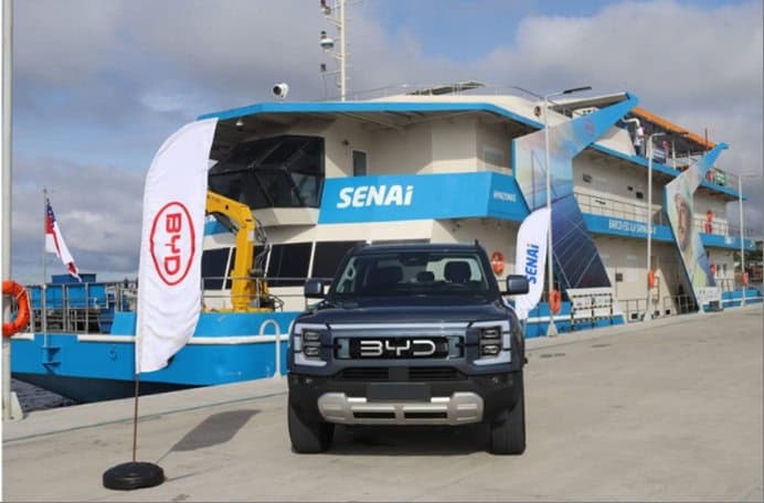 BYD investe mais de R$ 1,1 milhão em parceria com o SENAI para capacitação, pesquisa, desenvolvimento e inovação voltadas às comunidades ribeirinhas do Amazonas