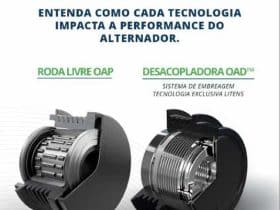 Litens esclarece diferenças entre as Polias de Alternador Roda Livre OAP e Polia Desacopladora OAD™