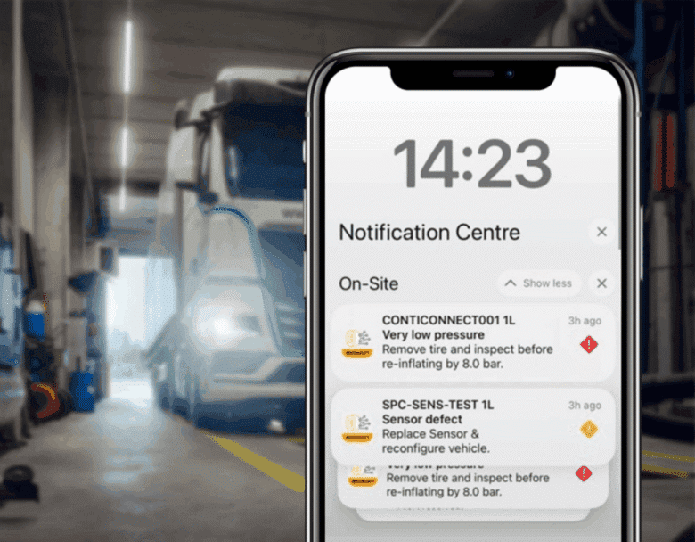 Continental lança app para monitoramento instantâneo dos pneus pelo usuário