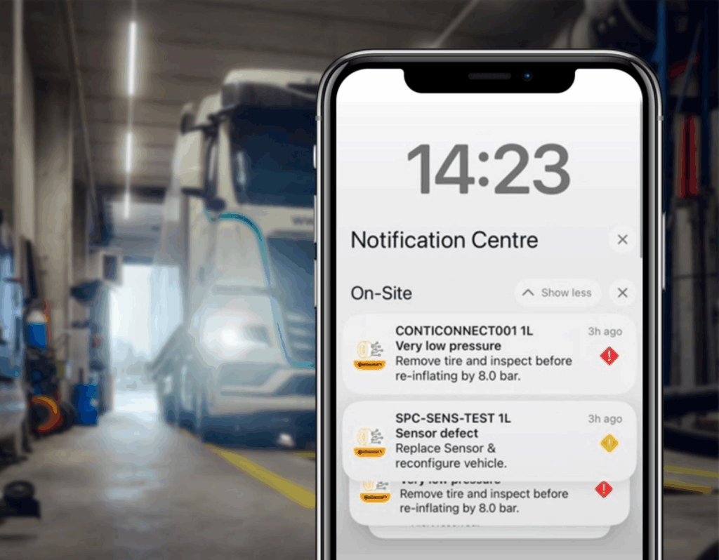 Continental lança app para monitoramento instantâneo dos pneus pelo usuário