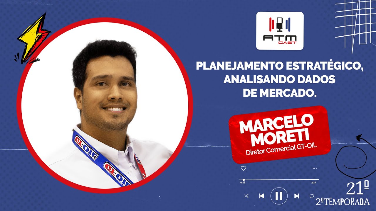 ATMCAST ep#21 temp. 2 | Marcelo Moreti 🏢GT OIL