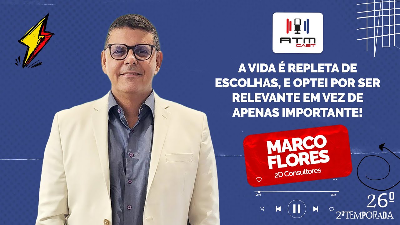 ATMCAST ep#26 temp. 2 | Marco Flores💐(2D Consultores) 🖥️🔎