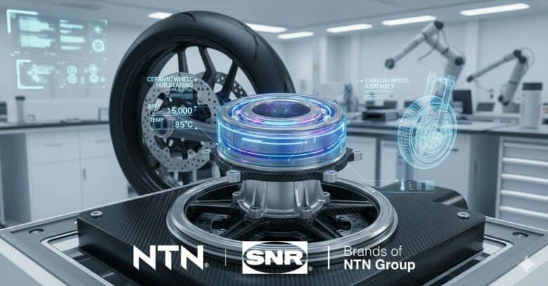 NTN lança linha exclusiva de rolamentos de roda para motocicletas: desempenho e segurança para o seu moto