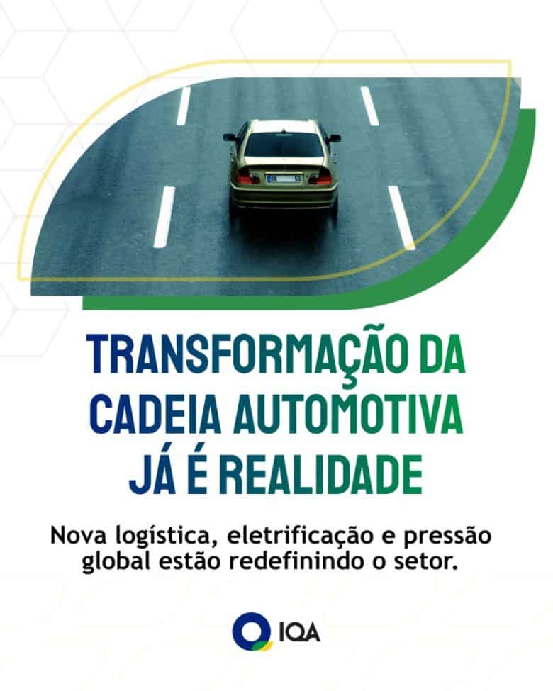 Transformação da cadeia automotiva acelera disputa global e pressiona indústria por inovação
