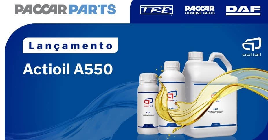 Actioil A550 agora é recomendação oficial da DAF