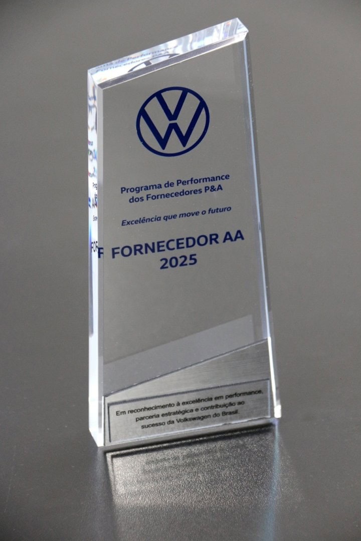 SABÓ é Reconhecida pela Volkswagen como Fornecedora Destaque em Excelência de Serviços e Abastecimento de Concessionárias