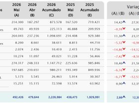 Vendas de veículos disparam 15,4% no ano e registram 2º melhor maio desde 2011