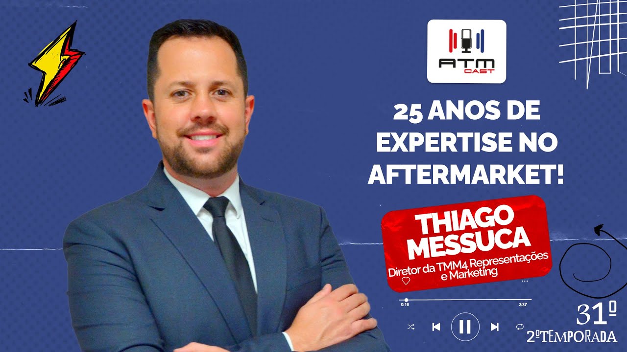ATMCAST ep#31 temp  2 | Thiago Messuca  — TMM4 Representações e Marketing 🧑‍💼💼