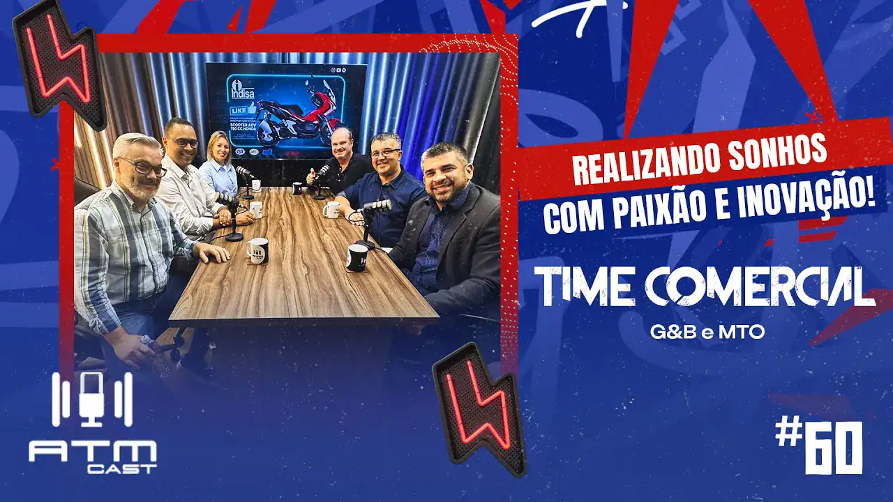 ATMCAST ep#60 |  Super Time Comercial da G&B MTO!🎯🚀